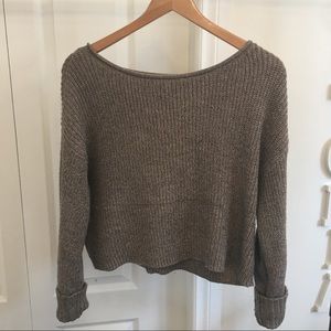 ⭐️GARAGE - mocha sweater!!!⭐️